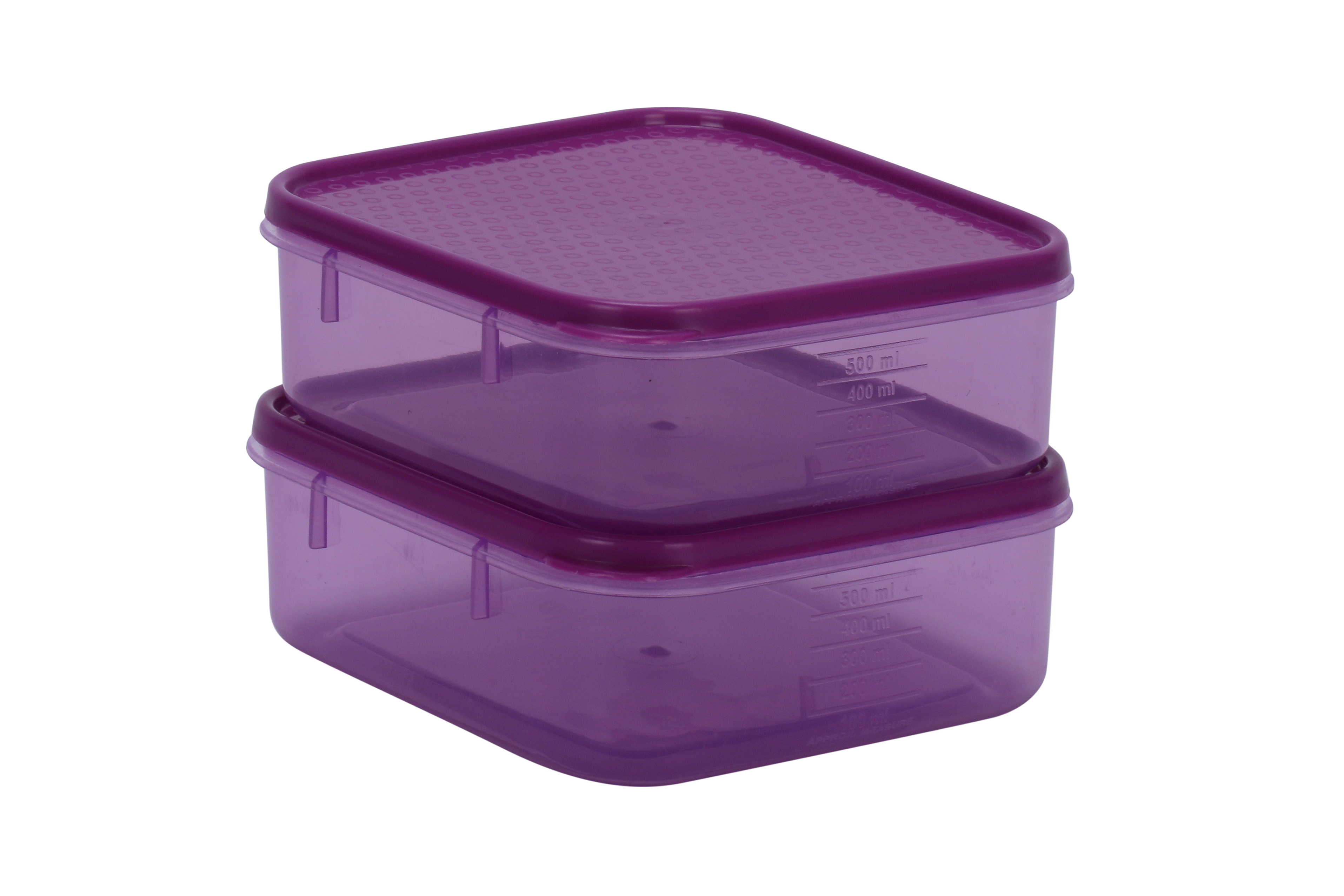 Polka Container (24 X 2) (1000 ml) (Assorted) (2 Pc Set) (48 Set Pk)